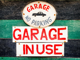 Naklejka premium no parking sign