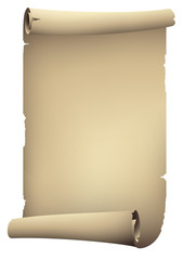 old scroll paper banners , vector drawing