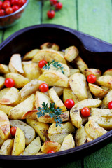 fried potatoes