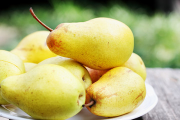 Ripe pears