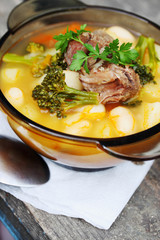 gourmet Soup of pork with beans