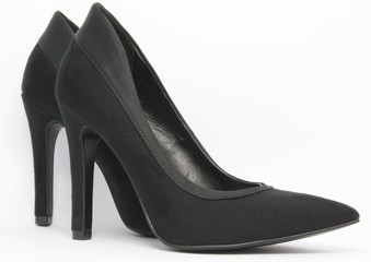 Black elegant shoes.