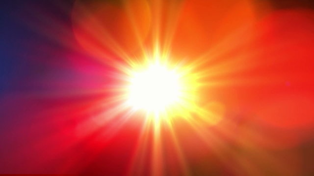Abstract sun background