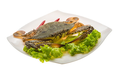Raw crab