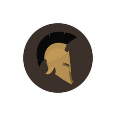 Icon helmet , vector illustration