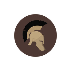Icon helmet , vector illustration