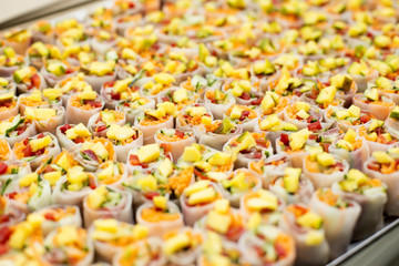 Small wrap appetizers