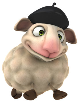 recommend clip art: Fun sheep