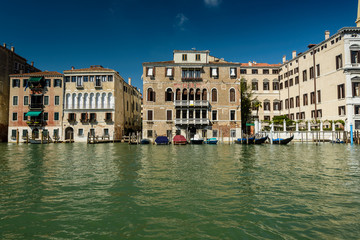 Fototapeta na wymiar Architecture of Venice-Grand Canal.Italy.