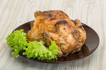 Roasted chicken