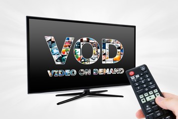 Video on demand VOD service on smart TV