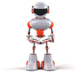 Naklejka premium Robot