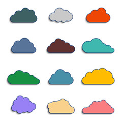 different clouds