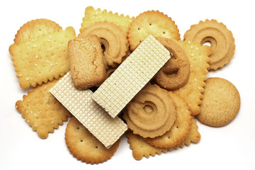 waffles biscuit and cookie