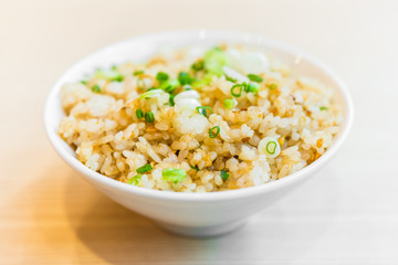 Fried garlic rice
