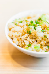 Fried garlic rice