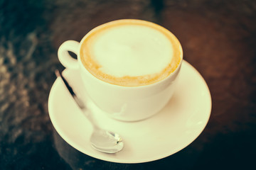 latte coffee cup