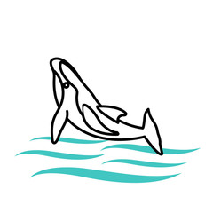 dolphin vector