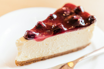 Blueberry cheese cake
