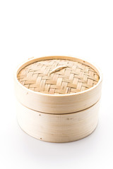 Steaming Dumpling dimsum isolated