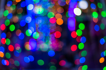 Bokeh colorful background