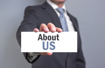 Obraz premium ABOUT US