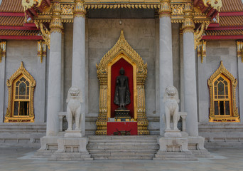 Wat Benchamabophit in Bangkok, Thailand.