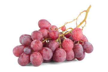 Bunch of red grapes