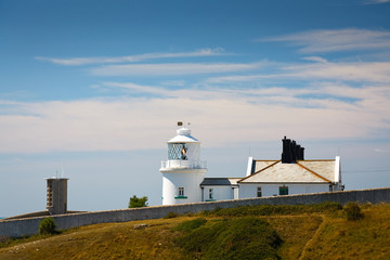 Fototapeta na wymiar Anvil Point lighthouse in Dorset, UK.