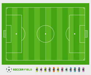 soccer field © volyk