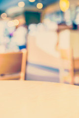 Blur coffee shop