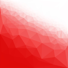 Red abstract triangles