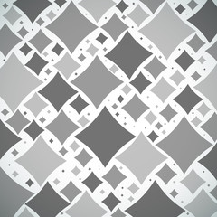 Abstract graphic figures on gray background