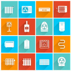 Heating and cooling white