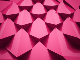 Pink abstract decoration