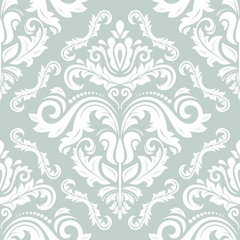 Floral Seamless  Pattern. Orient Abstract Background