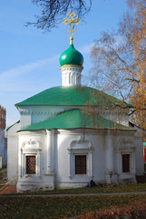 Fototapeta na wymiar Novodevichy convent in Moscow