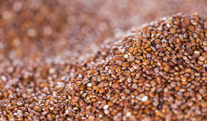 Red Quinoa Background
