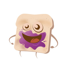 toastbrot mit marmelade