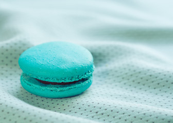 colorful macaron sweet tasty dessert