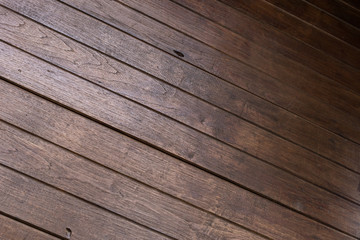 Obraz premium timber wood brown wall plank background