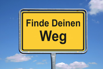 Finde deinen Weg!