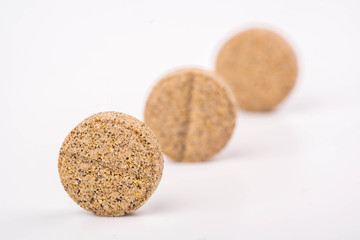 Three tablets