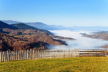 Fototapeta premium Morning in mountains