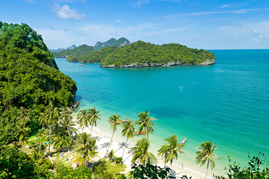 View point, Wua Talab island, Ang Thong National Marine Park, Ko