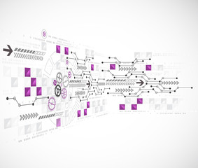 Abstract technology business template background.