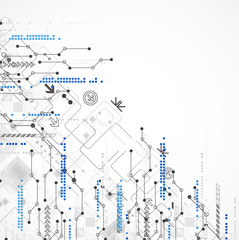 Abstract technology business template background.