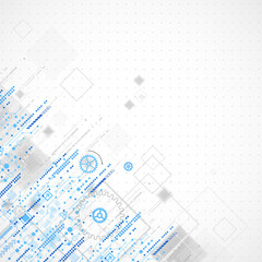 Abstract technology business template background.