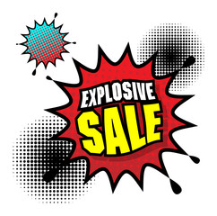Sale label or poster