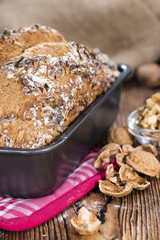 Fresh made Walnut Bread